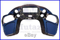 Mutazu Inner ABS Front Fairing with glove for Harley Road Glide 1998-2013 FLTR