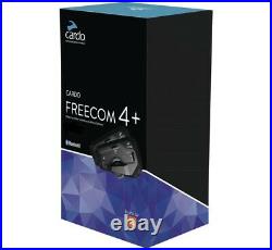 NEW 2019 Cardo Scala Rider Freecom 4+ Plus Single- BlueTooth JBL FRC4P1002
