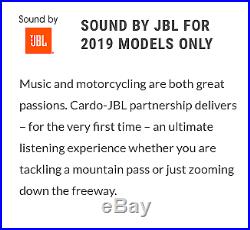 NEW Cardo Packtalk Bold Duo Bluetooth DMC Motorcycle intercom with JBL Speakers