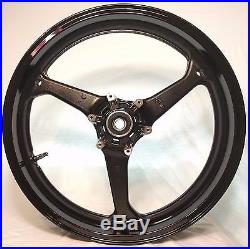 NEW GLOSS BLACK Front Wheel CBR 600RR 2007-2015 CBR600RR 600RR CBR600 RR 600 Rim