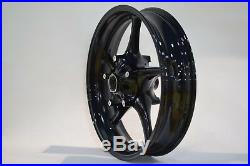 NEW GLOSS BLACK Front Wheel Yamaha 2004-2012 R1, 03-12 R6, 06-09 R6S & FZ1 Rim
