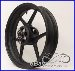 NEW MATTE BLACK Front Wheel ZX6R 2005-2017 ZX10R 2006-2010 636 Rim Kawasaki 2007