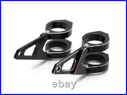 NEW Motorbike Headlight Brackets 42-43mm Cafe Racer Brat Scrambler