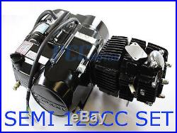 NEW SEMI AUTO LIFAN 125CC Motor Engine XR50 CRF50 70 CT70 SDG SSR 125 V EN21-SET