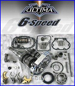 New Ultima 6 Speed Tranny Builders Kit 98-902 Harley 1990 2006 Model Big Twin