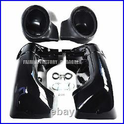 Non Vented Fairing Lower With 6x9 Speaker Pod For HD Harley Touring FLH 1988-2013