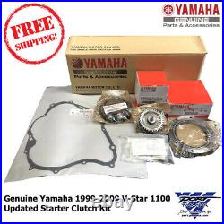 Oem 1999-2009 Yamaha V Star 1100 Updated Starter Clutch Kit Vstar Xvs1100