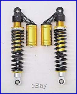 Outlaw Cycle Products Gold Harley 12.5 Piggyback Shocks Fxr Sportster