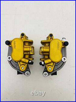 Pair Brake Calipers Nissin Honda CB 600 F Hornet Non ABS Gold