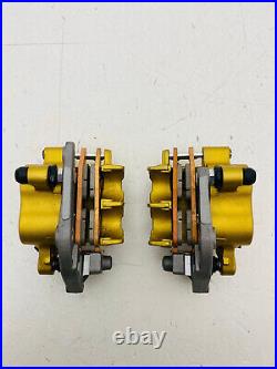 Pair Brake Calipers Nissin Honda CB 600 F Hornet Non ABS Gold