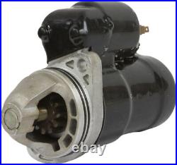 Parts Unlimited Motorcycle Starter Motor Black Vendor No# 410-44070