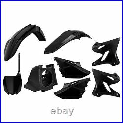 Polisport Restyle Plastic Kit Set 2019 Style Black Yamaha YZ125 YZ250 2002-2020