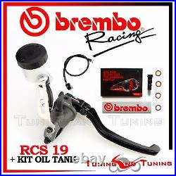 Pompa Freno Anteriore Radiale Brembo Rcs 19x18-20 + Kit Serbatoio Olio Freni