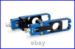 Puig Aluminium Chain Tensioner Adjusters Blue Suzuki GSX-8R/S 2023 2025