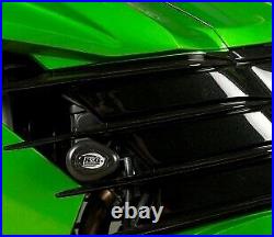 R&G Aero Crash Protectors Black for Kawasaki ZZR1400 ZX 14 2012 2019
