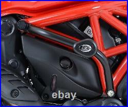 R&G Black Aero Crash Protectors for Ducati Monster 1200 2018