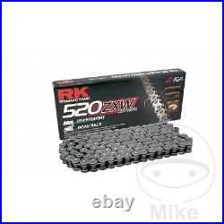 RK ZXW Chain 520 Pitch 118 Links Rivet Link X-Ring Steel