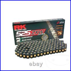 RK ZXW Chain Black 525 Pitch 124 Links