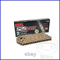 RK ZXW Chain Gold & Black 525 Pitch 108 Links