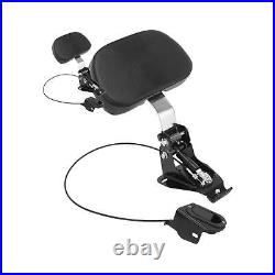 Rider Backrest Upgrade Mounting Adjustable Spare Parts 09-23 Riders