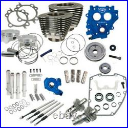 S&S 88 to 100 Power Package Black Gear Drive 585GE Cam Harley Twin Cam 99-06