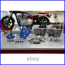 S&S Cycle 330-0665 Power Package 100 Black Big Bore Kit with 585 Gear Cams 99-06