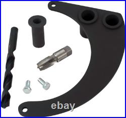 S & S Cycle Transmission Drilling Fixture Kit for T2 Crankcase Oil Line Kit