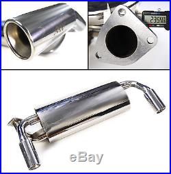 STAINLESS STEEL EXHAUST BACK BOX FOR MGF MK2 MG TF 160 115 120/135 1.8i VVC 16V