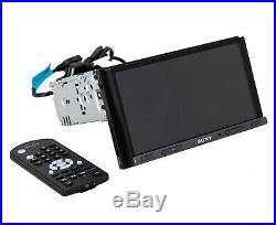 Sony 7 Touch Screen Double DIN Radio Stereo Kit Bluetooth GPS Harley Touring