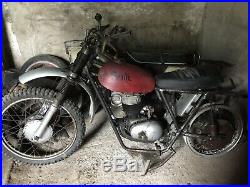 Sprite Vintage Motocross Scrambler Chassis & Engine