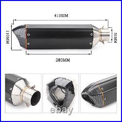 Stainless Steel Modified Exhaust Muffler Pipe Replace Parts For Motorcycle