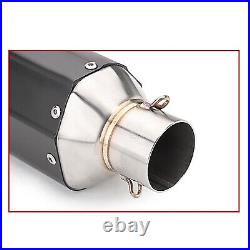 Stainless Steel Modified Exhaust Muffler Pipe Replace Parts For Motorcycle