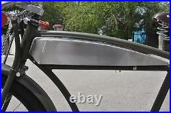 Stainless Steel Motorized Bicycle Fuel Tank For Schwinn Panther Straight Bar