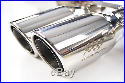 Stainless Steel Porsche 986 2.5 2.7 3.2 Boxster Exhaust Back Box