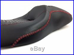 Street Glide HARLEY Touring Seat P52320-11, Red Stitching 2008-2018 COVER ONLY