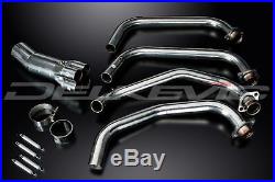 Suzuki Gsf600 Gsf650 Gsf1200 Bandit 95-07 Stainless Steel 4-1 Exhaust Downpipes