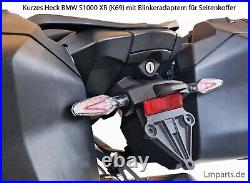 Tail tidy, short license plate holder for a BMW S1000XR Gen2, K69