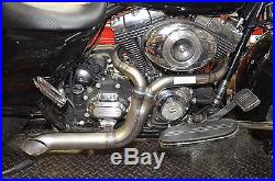 Twisted Choppers 2 into 1 Exhaust Header Pipe 1985-2016 Harley Touring Bagger