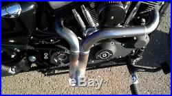 Twisted Choppers Hookah 2 into 1 Header Exhaust Drag Pipe 86-17 Harley Sportster