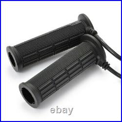 Updated Daytona Heated Motorcycle Grips 7/8 22mm with Built in Controller
